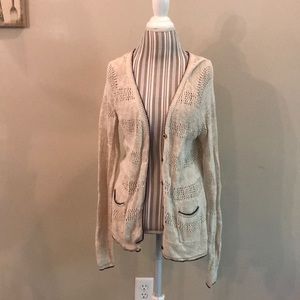 Lucky Brand Sweaters - Lucky Brand Open Knit light Cardigan Sz L Lucky Brand Sweaters - Lucky Brand Open Knit light Cardigan Sz L